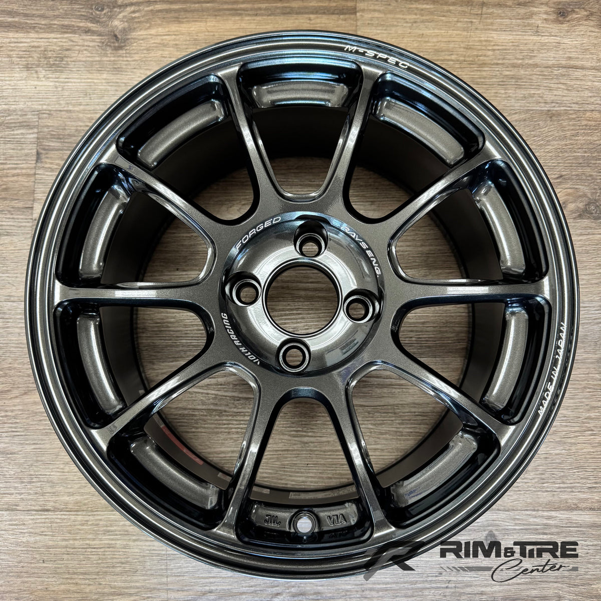 Volk Racing ZE40 M-Spec 15x8 +20 4x100 Diamond Dark Gunmetal (Set of 4) WKZX38ESZ