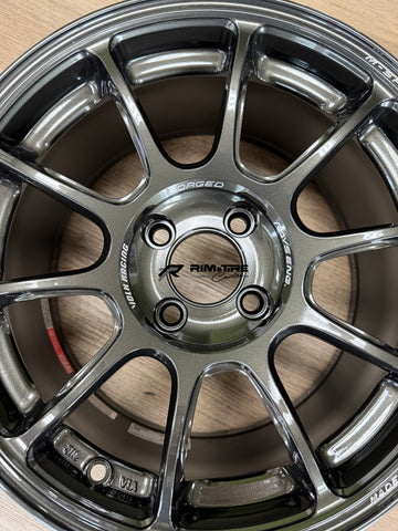 Volk Racing ZE40 M-Spec 15x8 +35 4x100 Diamond Black (Set of 4) WKZME35AB