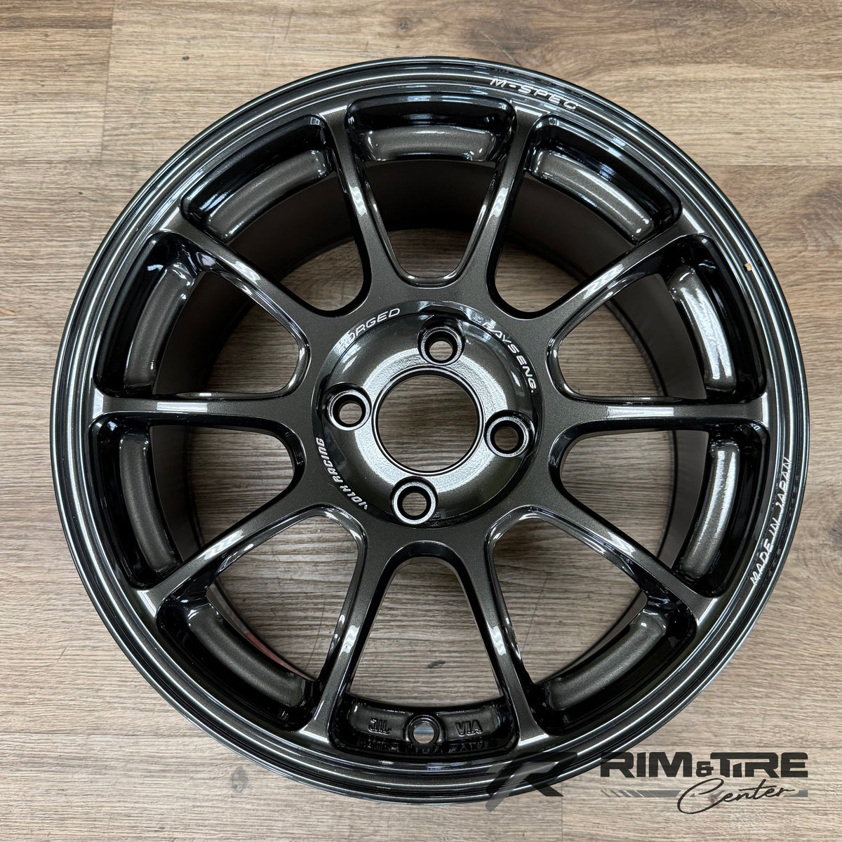 Volk Racing ZE40 M-Spec 15x8 +35 4x100 Diamond Black (Set of 4) WKZME35AB