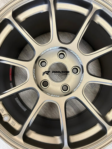 Volk Racing ZE40 M-Spec 17x9.5 +44 5x114.3 Bronze (Set of 4) WKZMR44EA