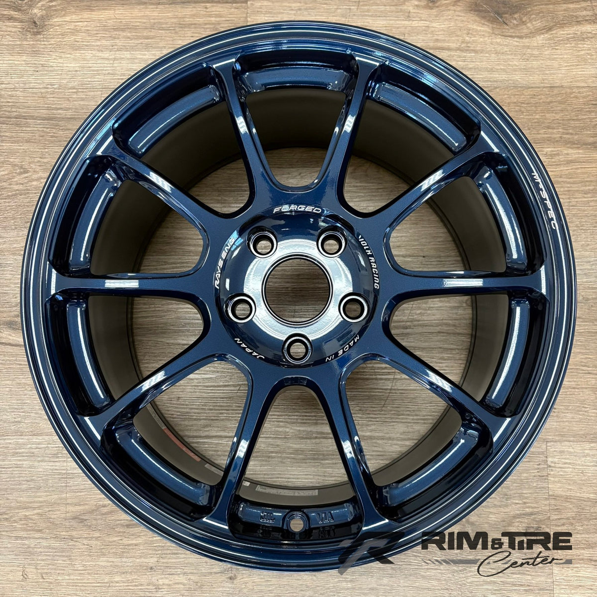Volk Racing ZE40 M-Spec 17x9.5 +44 5x114.3 Mag Blue (Set of 4) WKZMR44ED