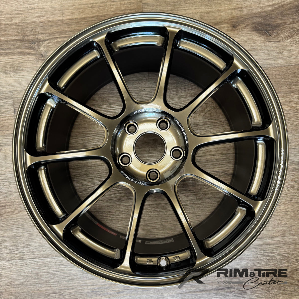 Volk Racing ZE40 18x9.5 +38 5x114.3 Shining Bronze Metal (Set of 4) WKZX38ESZ