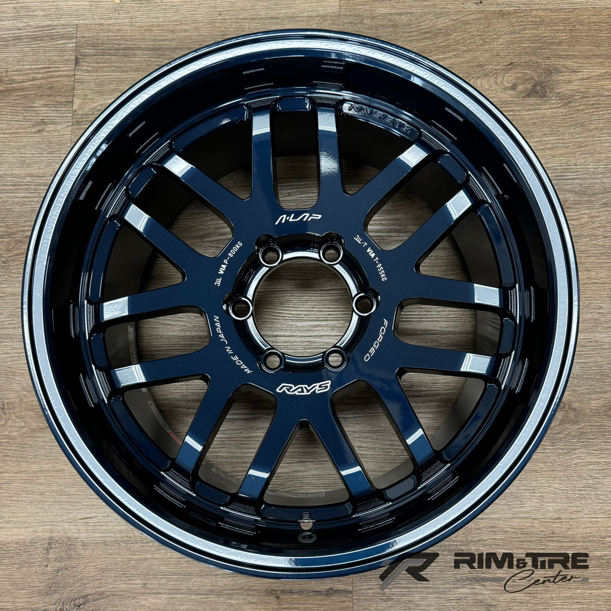 Volk Rays A・LAP-07X 18x9 -20 6x139.7 Mag Blue (Set of 4) WL7W-20KD