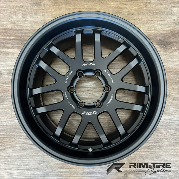 Volk Rays A・LAP-07X 18x9 -20 6x139.7 Matte Black (Set of 4) WL7W