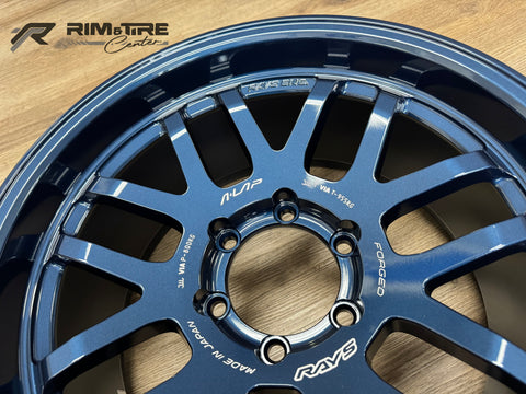 Volk Rays A・LAP-07X 18x9 +0 6x139.7 Mag Blue (Set of 4) WL7W00KD