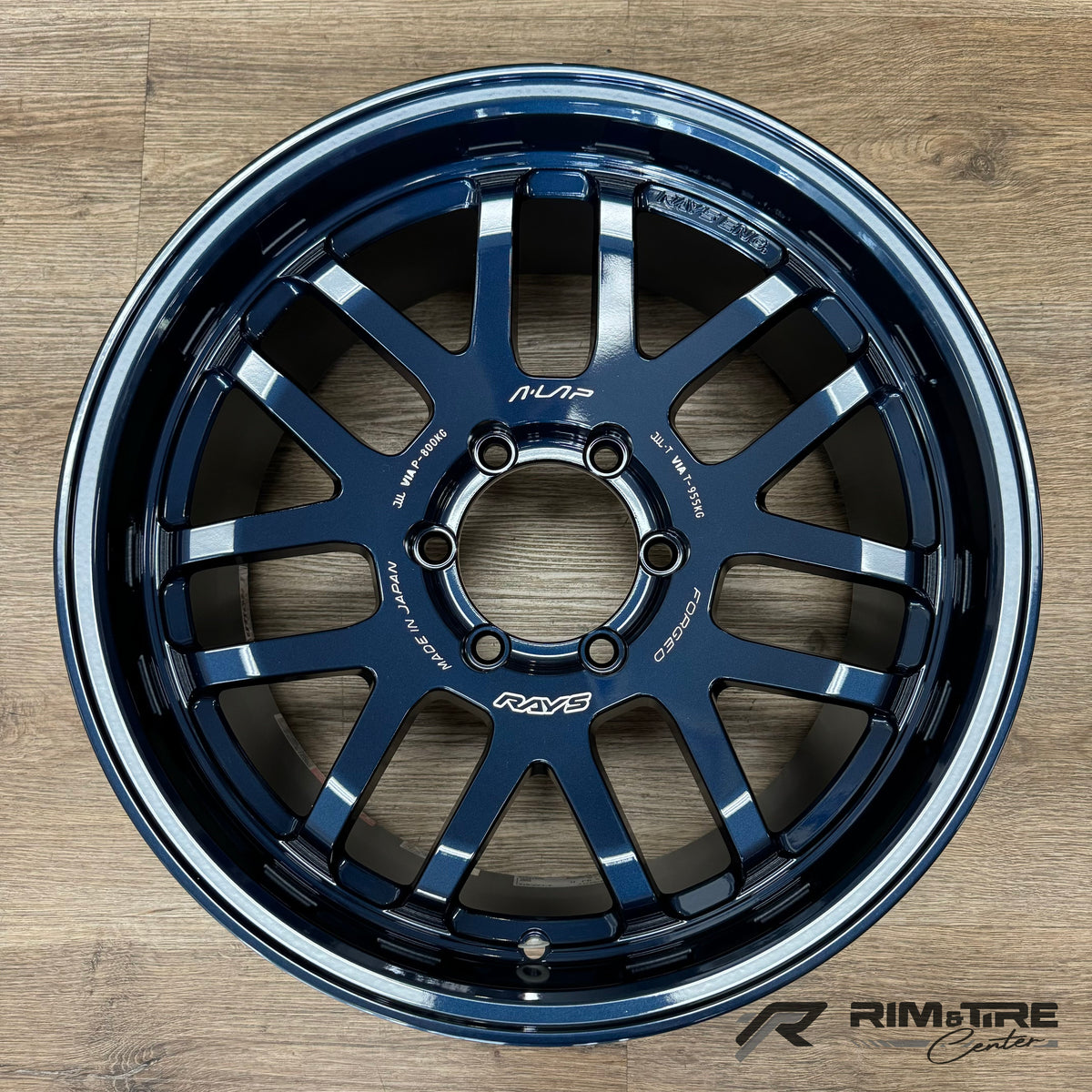 Volk Rays A・LAP-07X 18x9 +0 6x139.7 Mag Blue (Set of 4) WL7W00KD