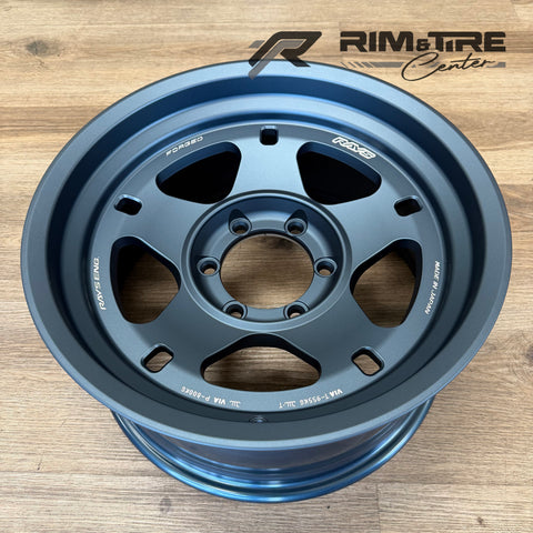 Rays Offroad Forged 05X 17x8.5 -10 6x139.7 Matte Blue Gunmetal (Set of 4) WO5P-10KGB