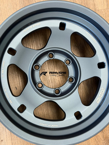 Rays Offroad Forged 05X 17x8.5 -10 6x139.7 Matte Blue Gunmetal (Set of 4) WO5P-10KGB