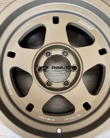 Rays Offroad Forged 05X 17x8.5 -10 6x139.7 Matte GunBronze (Set of 4) WO5P-10KMZ
