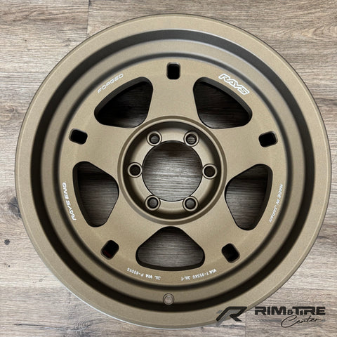 Rays Offroad Forged 05X 17x8.5 -10 6x139.7 Matte GunBronze (Set of 4) WO5P-10KMZ