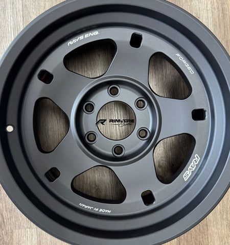 Rays Offroad Forged 05X 17x8.5 -10 6x139.7 Blast Black 2 (Set of 4) WO5P-10KBT