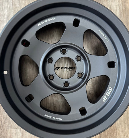 Rays Offroad Forged 05X 17x8.5 -10 6x135 Blast Black 2 (Set of 4) WO5P-10UBT
