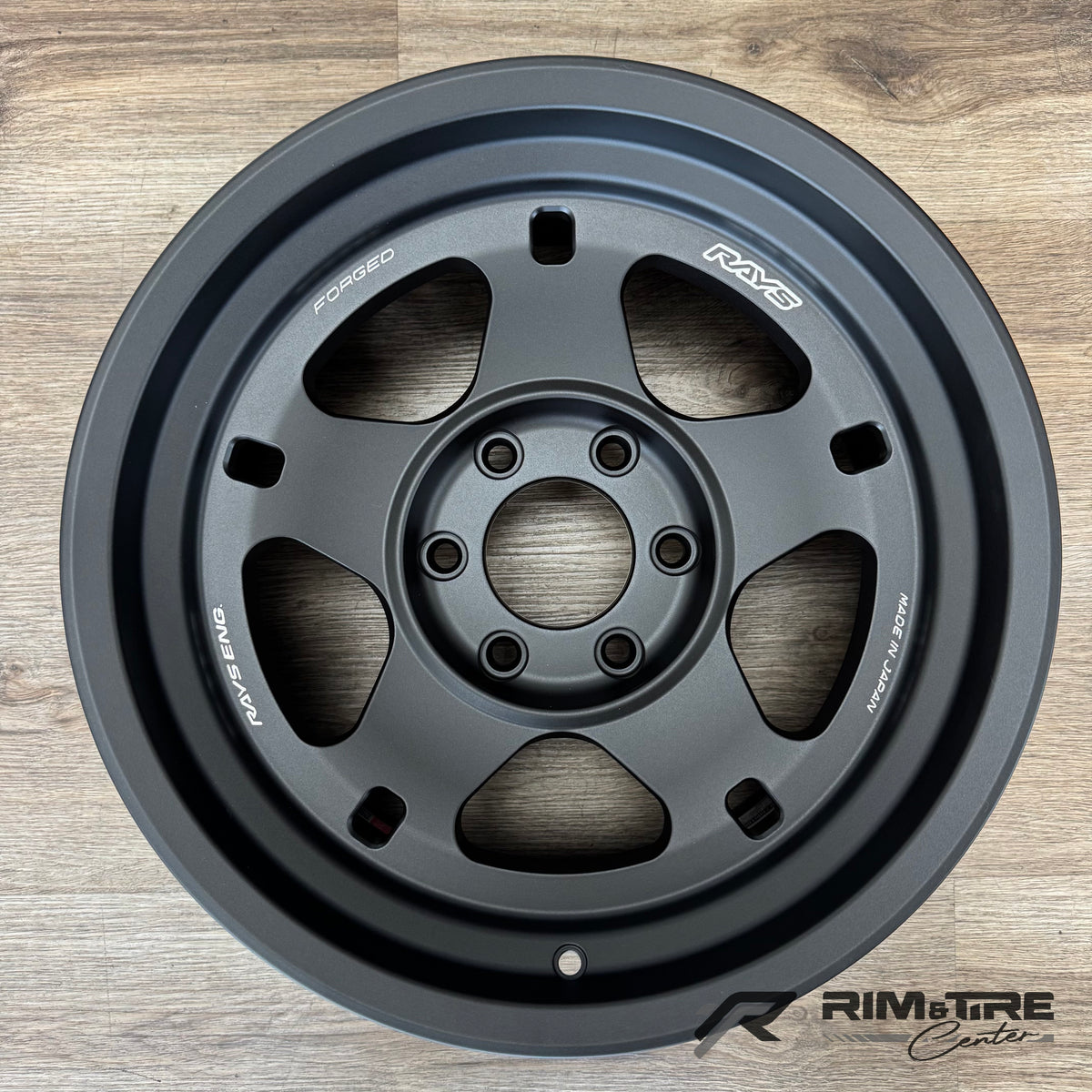 Rays Offroad Forged 05X 17x8.5 -10 6x139.7 Blast Black 2 (Set of 4) WO5P-10KBT