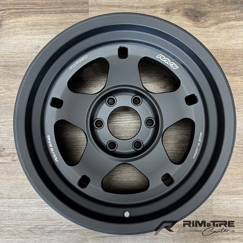Rays Offroad Forged 05X 17x8.5 -10 6x135 Blast Black 2 (Set of 4) WO5P-10UBT