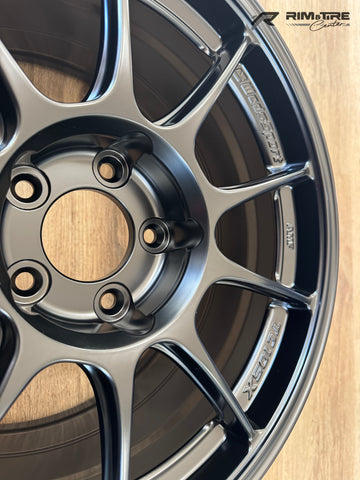 Weds TC105X 17x9 +49 5x114.3 Matte Black (Set of 4) 73846
