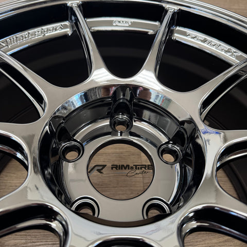 Weds TC105X 17x9 +49 5x114.3 SBC Black Chrome (Set of 4) 74927
