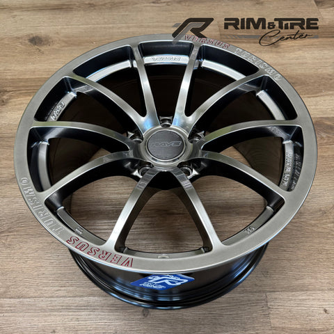 Rays Versus VT125S 18x9.5 +38 5x120 Grace Silver (Set of 4) WT1X38WQNK