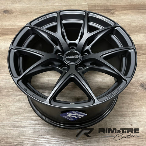 Rays Versus VV21S 18x9.5 +38 5x120 Matte Super Dark Gunmetal (Set of 4) WT2X38WAPJ