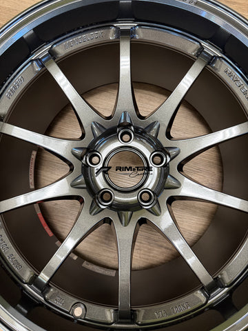 Volk Racing CE28 Club Racer II Black Edition 18x10.5 +22 5x114.3 Diamond Dark Gunmetal (Set of 4) WV2CAC22EMM