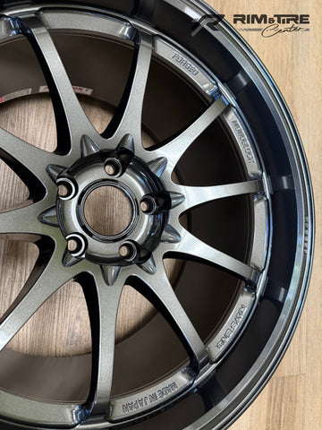 Volk Racing CE28 Club Racer II Black Edition 18x10.5 +22 5x114.3 Diamond Dark Gunmetal (Set of 4) WV2CAC22EMM