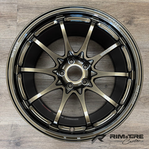 Volk CE28N Plus 18x10.5 +15 5x114.3 Shining Bronze Metal (Set of 4) WV2PAC15ESZ