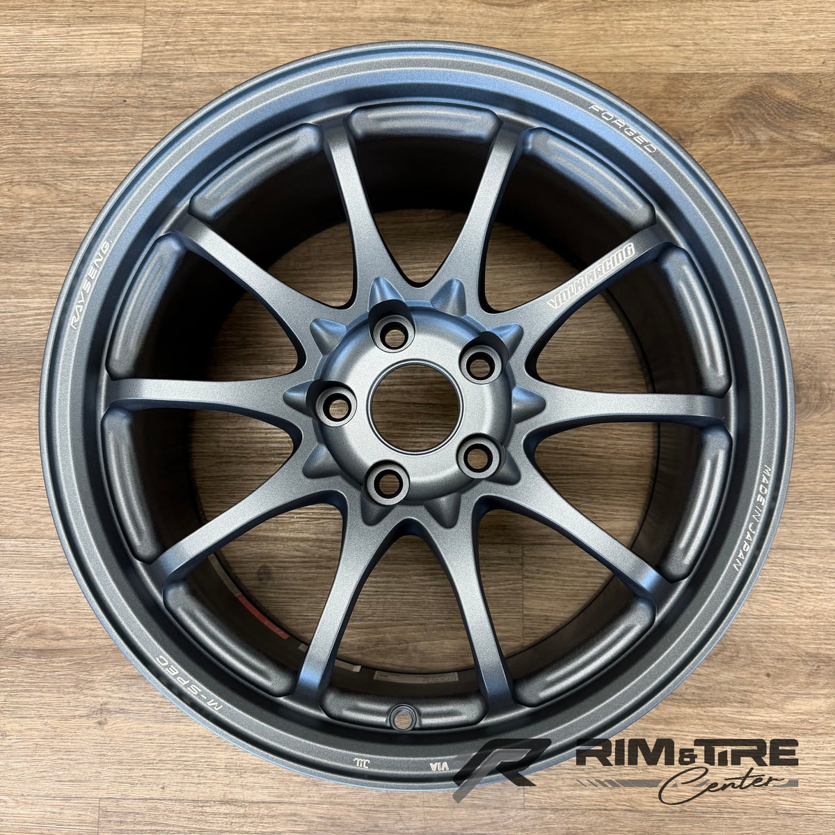 Volk Racing CE28N-Plus M-Spec 17x9 +38 5x114.3 Blast Gunmetal (Set of 4) WV2PMQ38EBW