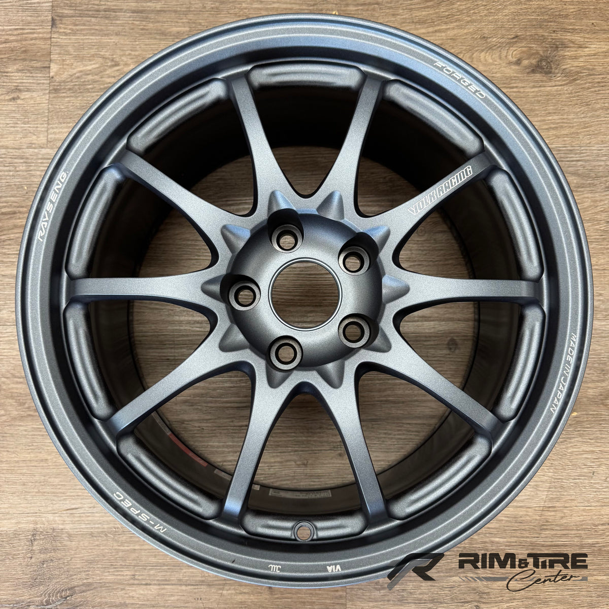 Volk Racing CE28N-Plus M-Spec 17x9.5 +45 5x114.3 Blast Gunmetal (Set of 4) WV2PMR45EBW