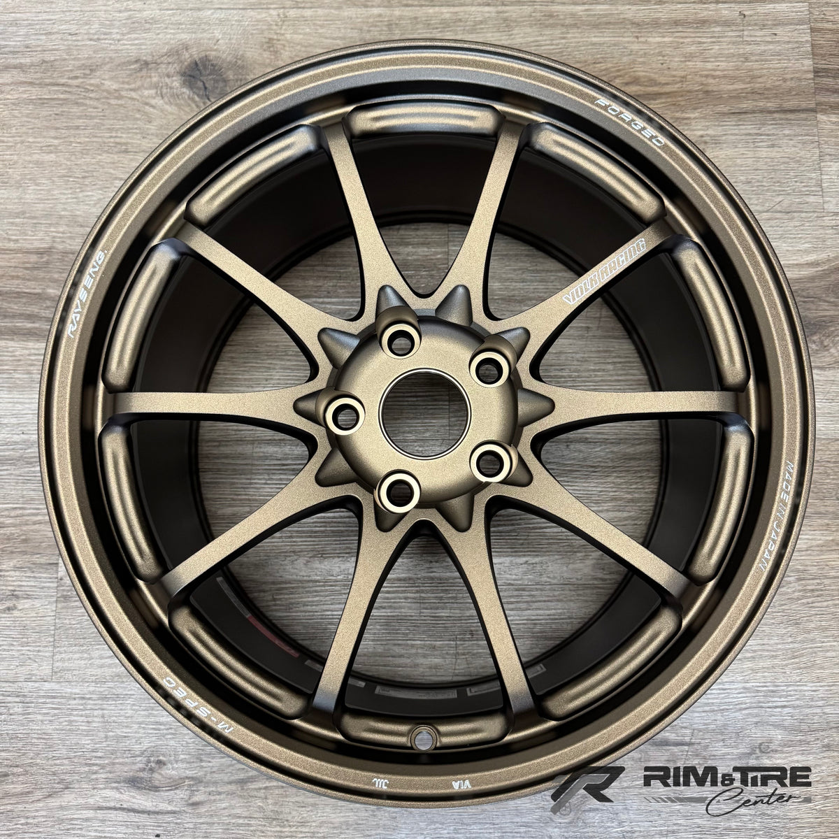 Volk Racing CE28N-Plus 18x10 +40 5x120 Bronze (Set of 4) WV2PMY40WA