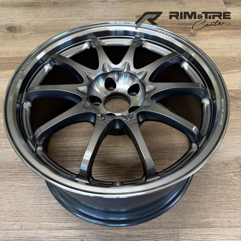 Volk CE28N-Plus SL 17x9.5 +44 5x100 Pressed Graphite (Set of 4) WV2PSR44DPG