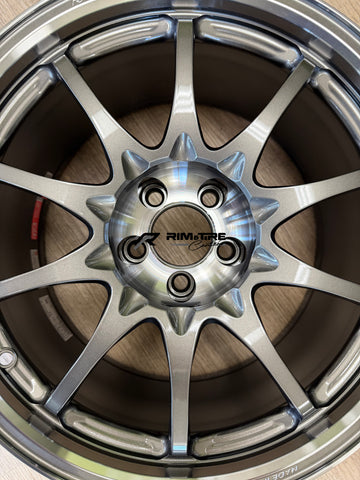 Volk CE28N-Plus SL 17x9.5 +44 5x100 Pressed Graphite (Set of 4) WV2PSR44DPG