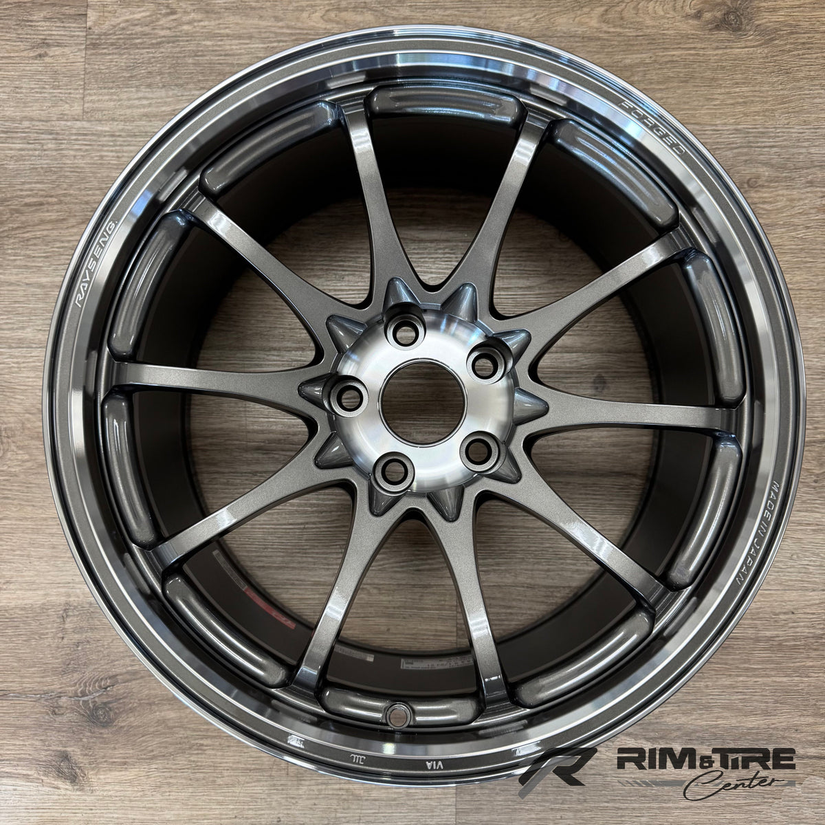 Volk Racing CE28N Plus SL 18x9.5 +21 5x114.3 Pressed Graphite (Set of 4) WV2PSX21EPG