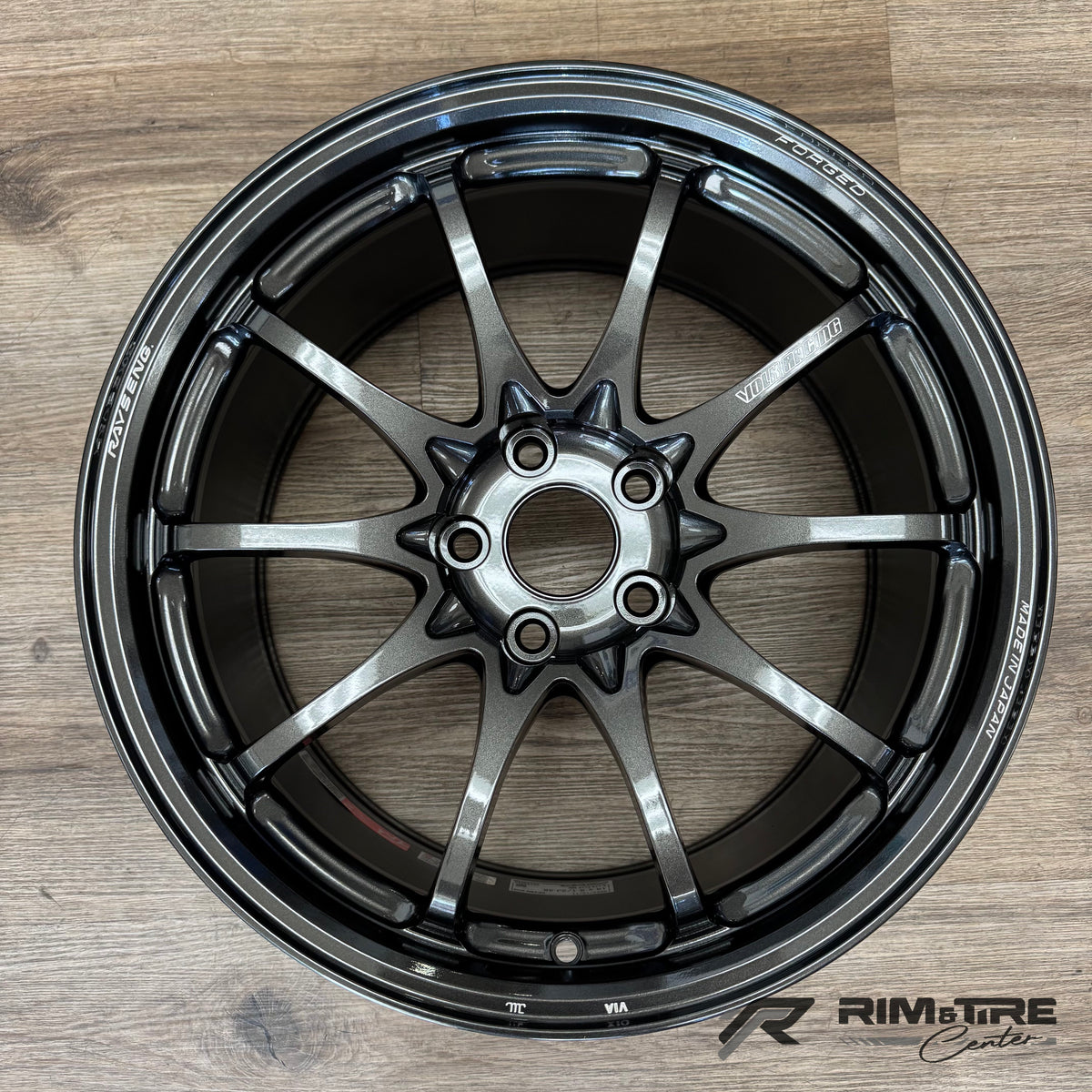Volk Racing CE28N-Plus 18x9.5 +41 5x100 Diamond Dark Gunmetal (Set of 4) WV2PX41DMM