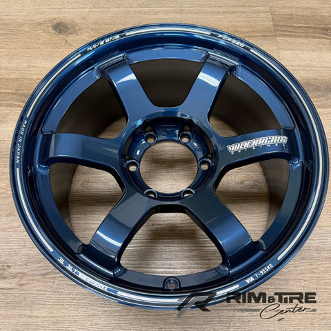 Volk TE37 Large PCD Progressive II 18x9 +0 6x139.7 Mag Blue (Set of 4) WVDEW00KD