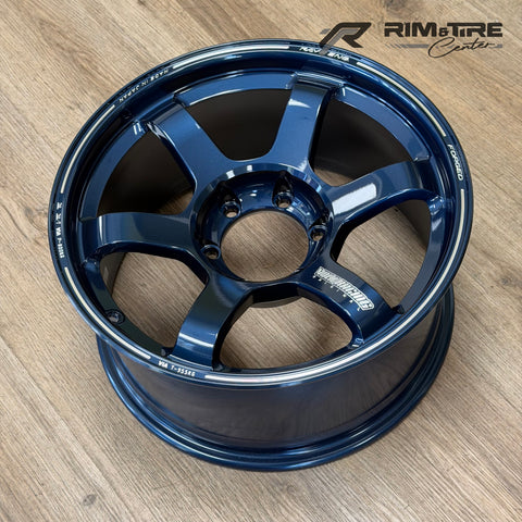 Volk TE37 Large PCD Progressive II 18x9 +0 6x139.7 Mag Blue (Set of 4) WVDEW00KD