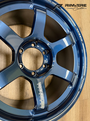 Volk TE37 Large PCD Progressive II 18x9 +0 6x139.7 Mag Blue (Set of 4) WVDEW00KD