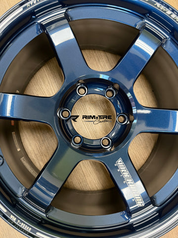 Volk TE37 Large PCD Progressive II 18x9 +0 6x139.7 Mag Blue (Set of 4) WVDEW00KD