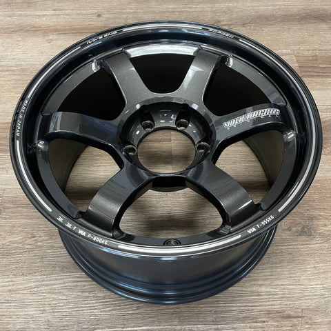 Volk Racing TE37 Large PCD Progressive II 18x9 +0 6x139.7 Diamond Dark Gunmetal (Set of 4) WVDEW00KMM