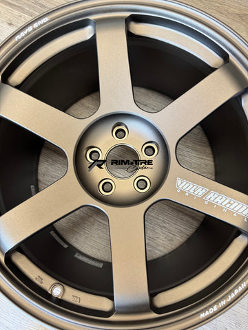 Volk TE37 Saga S-Plus 19x9.5 +25/19x11 +35 5x112 Bronze (Staggered, Set of 4) WVDG2425MA/WVDG2B135MA