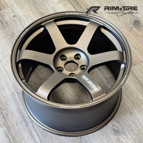 Volk TE37 Saga S-Plus 19x9.5 +25/19x11 +35 5x112 Bronze (Staggered, Set of 4) WVDG2425MA/WVDG2B135MA