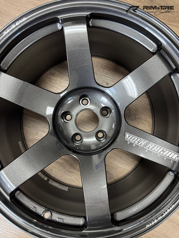 Volk TE37 Saga S-Plus 20x10 +15/20x11 +15 5x112 Diamond Dark Gunmetal (Set of 4) WVDG2AY15MMM/WVDG2A615MMM