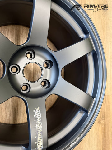 Volk Racing TE37 Saga S-Plus 18x9.5 +22 5x114.3 Matte Black(Set of 4) WVDG2X22EH