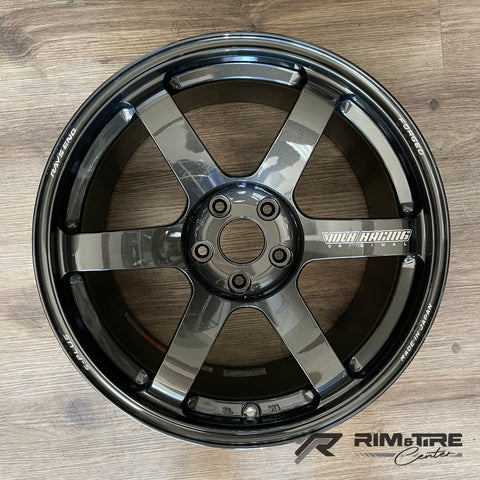 Volk Racing TE37 Saga S-Plus 18x9.5 +20/18x10.5 +20 5x120 Diamond Dark Gunmetal (Staggered, Set of 4) WVDG2X20WMM/WVDG2AC20WMM