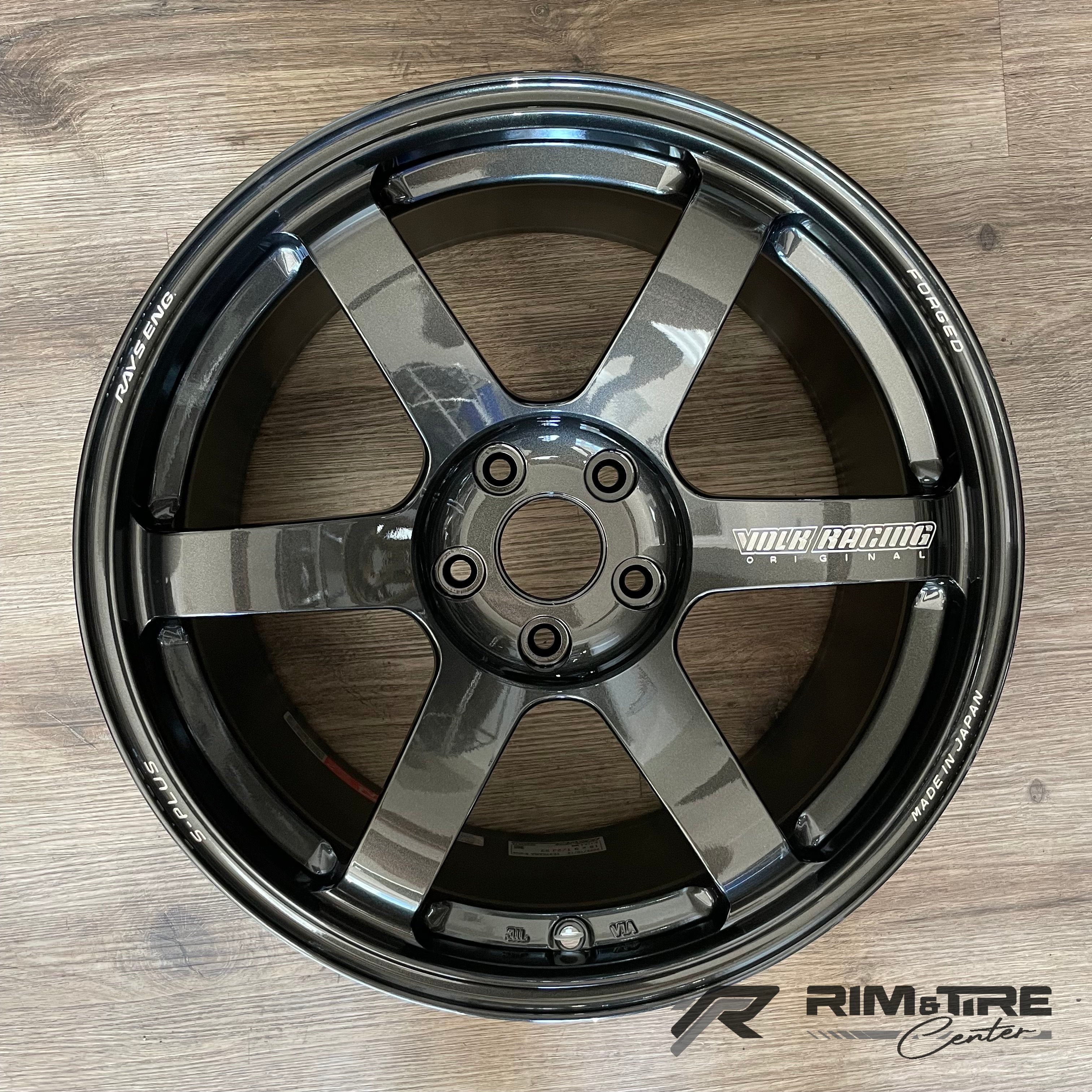 Te 57 Rim Volk Racing TE37 Saga S-Plus 18x10.5 +20 5x120 Diamond Dark Gunmetal ...