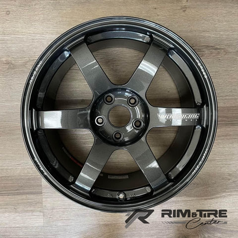 Volk Racing TE37 Saga S-Plus 18x9.5 +45 5x120 Diamond Dark Gunmetal (Set of 4) WVDG2X45WMM