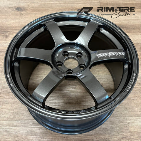 Volk Racing TE37 Saga S-Plus 18x9.5 +43 5x100 Diamond Dark Gunmetal (Set of 4) WVDG2X43DMM