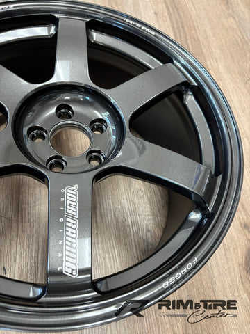 Volk Racing TE37 Saga S-Plus 18x9.5 +43 5x100 Diamond Dark Gunmetal (Set of 4) WVDG2X43DMM