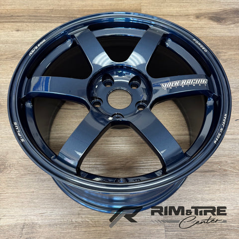 Volk Racing TE37 Saga S-Plus 18x9.5 +45 5x120 Mag Blue (Set of 4) WVDG2X45WD
