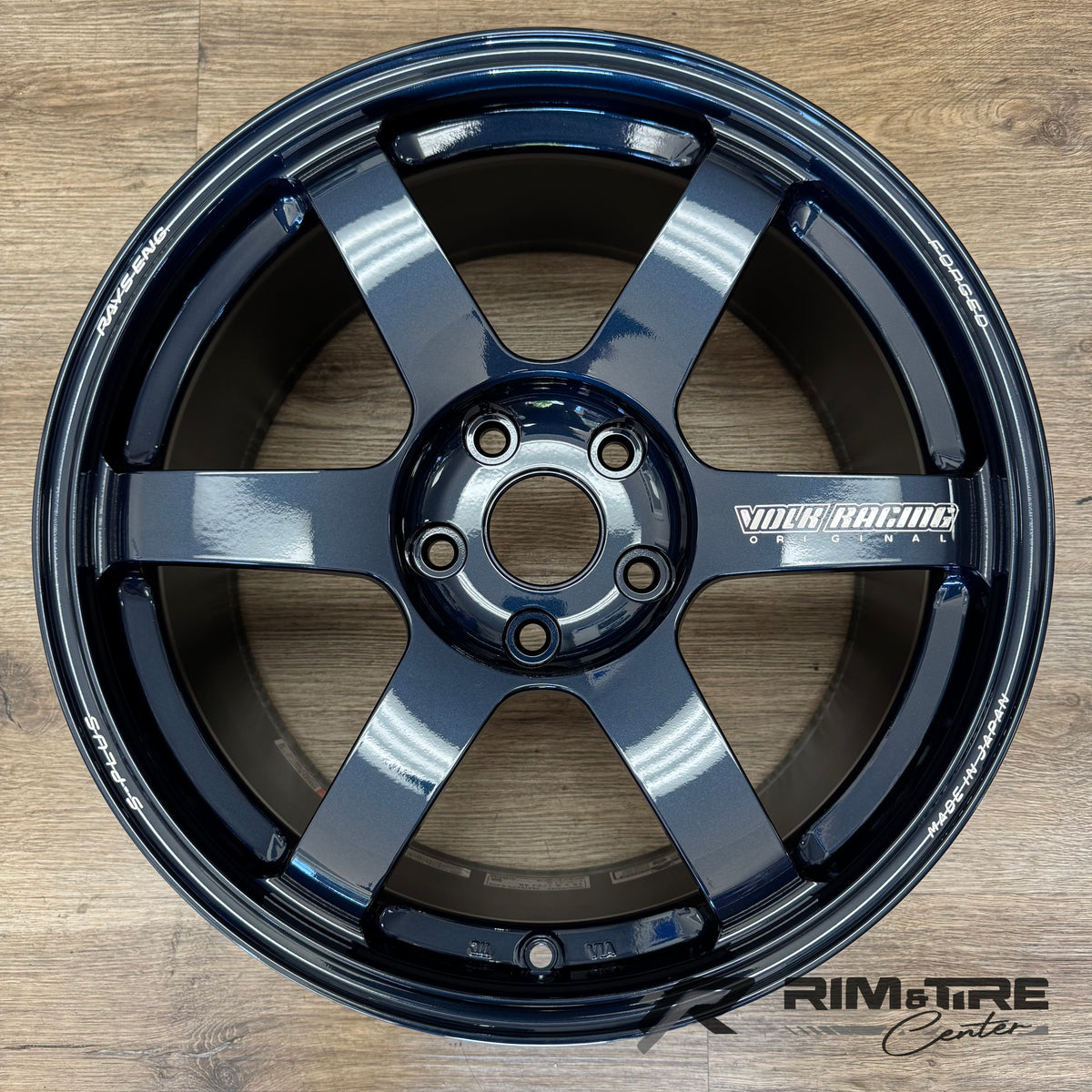 Volk Racing TE37 Saga S-Plus 18x9.5 +45 5x120 Mag Blue (Set of 4) WVDG2X45WD