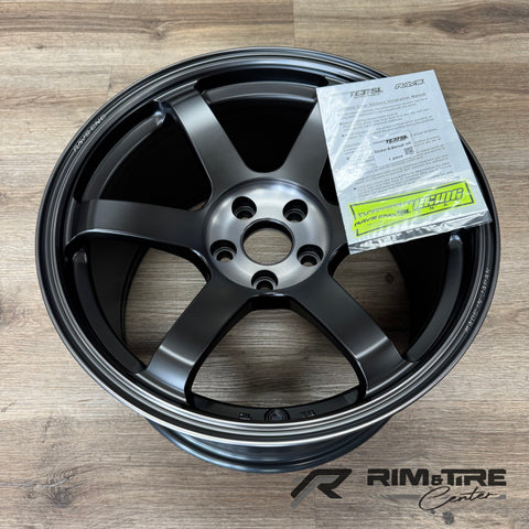 Volk Racing TE37 Saga SL M-Spec 18x9.5 +20/18x10.5 +34 5x112 Pressed Black (Set of 4) WVDGX20MPPB/WVDGAC34MPPB