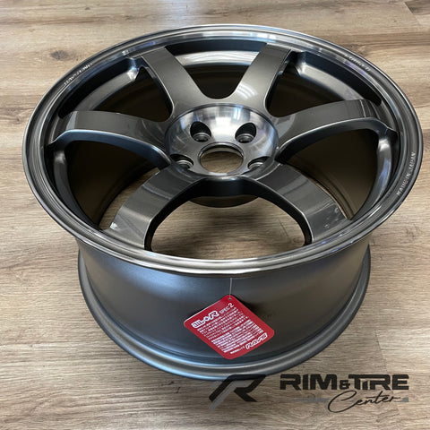 Volk Racing TE37 Saga SL 18x9.5 +20/18x10.5 +20 5x120 Pressed Graphite (Staggered, Set of 4) WVDGX20WPG/WVDGAC20WPG